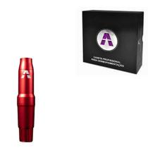 Pen Adapt Máquina Rotativa Tatuagem Camuflagem Estria Micro - Vermelho