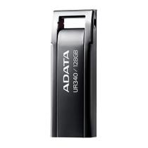 Pen Drive 128GB ADATA UR340, USB 3.2, Metálico, Preto - AROY-UR340-128GBK