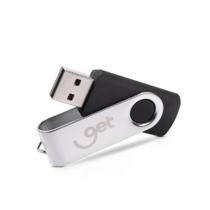 Pen Drive 128GB Get USB 2.0 Preto