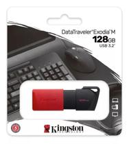 Pen Drive 128gb Kingston Datatraveler Exodia Usb3.2 Dtx128gb