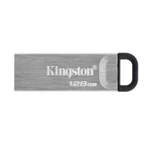 Pen Drive 128GB Kingston DataTraveler Kyson, USB 3.2 Gen 1, Leitura de 200MB/s, Metal - DTKN/128GB