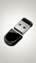 Pen Drive 128GB Mini USB-A Metal/Plástico Preto Pen Drive 128GB Mini USB-A Metal/Plástico Preto