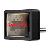 Pen Drive 128GB SanDisk Extreme FIT, USB-C, Leitura até 400MB/s, Preto - SDCZ530-128G-G46