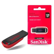 Pen Drive 128GB Usb 2.0 Cruzer Blade SDCZ50-128G-B35 SANDISK