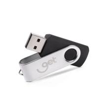 Pen Drive 16GB Get USB 2.0 Preto Pen Drive 16GB Get USB 2.0 Preto