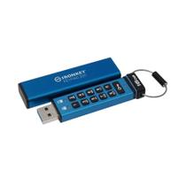 Pen Drive 16GB Kingston IronKey Keypad 200, USB, Azul - IKKP200/16GB