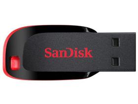 Pen Drive 16GB SanDisk Cruzer - Blade USB 2.0 - c/software secure access