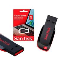 Pen Drive 16GB Sandisk Cruzer Blade USB 2.0 - SDCZ50-016G-B35