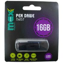 Pen Drive 16gb Twist Maxprint para fotos e arquivos - 5 anos de garantia