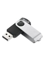 Pen Drive 16gb Twist2 Preto/prata Pd588