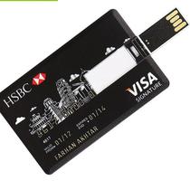 Pen Drive 16gb Usb 2.0 Estilizado Cartão De Crédito - Microdrive
