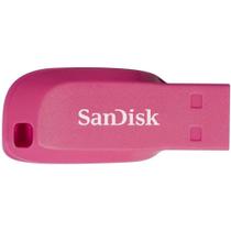 Pen Drive 16GB USB 2.0 SanDisk Cruzer Blade SDCZ50C-016G-B35PE Rosa Electric Pink
