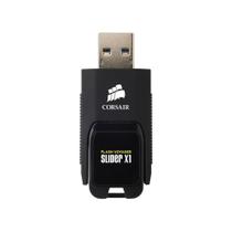 Pen Drive 256GB Corsair Voyager Slider X1, USB 3.0, Leitura de 130MB/s, Preto - CMFSL3X1-256GB