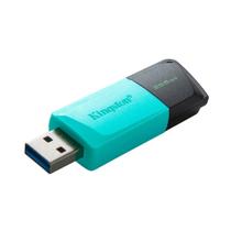 Pen Drive 256GB Kingston Data Traveler Exodia M, USB 3.2, Preto e Azul - DTXM/256GB