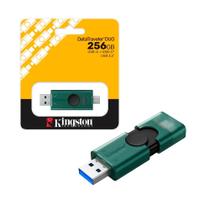 Pen Drive 256GB Kingston DataTraveler DuoG2 USBA USBC 3.2 Gen1 DTDEG2.256GB