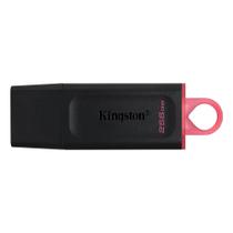Pen Drive 256GB Kingston DataTraveler Exodia, USB 3.2, Preto e Rosa - DTX/256GB
