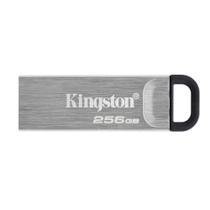 Pen Drive 256GB Kingston DataTraveler Kyson, USB 3.2 Gen 1, Leitura de 200MB/s, Metal - DTKN/256GB