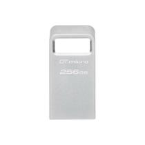 Pen Drive 256GB Kingston, DataTraveler Micro, USB 3.2, 200MB/s, Metal Gen 1 - DTMC3G2/256GB