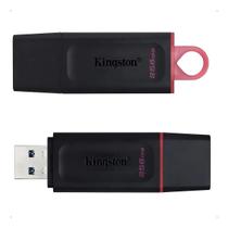 Pen Drive 256gb Usb 3.2 Gen 1 Kingston Exodia Cor Preto Liso