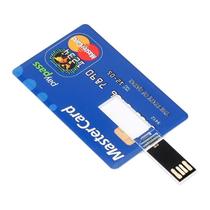 Pen Drive 32gb Estilizado Cartão De Crédito Usb 2.0 - Microdrive