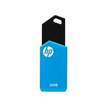 Pen Drive 32GB HP v150w, USB 2.0, Flash Drive, Azul e Preto - P-FD32GHPV150W-GE