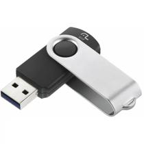 PEN DRIVE 32GB TWIST2 PRETO/PRATA Multilaser