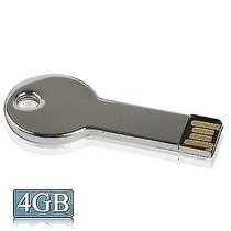 Pen Drive 4GB Mini USB 2.0 com Chaveiro - Série Metal