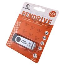 Pen drive 4Gb Usb 2.0 Plug and Play Para Guardar Musicas e Ouvir em Seu Rádio Portátil