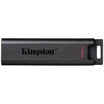 Pen Drive 512GB Kingston DataTraveler Max, USB-C 3.2 Gen 2, Leitura de 1000MB/s, Preto - DTMAX/512GB