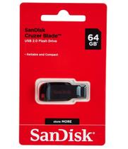 Pen Drive 64 gb Sandisk Cruzer Blade SDCZ50-064G-B35