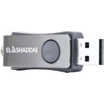 Pen Drive 64GB Flash Drive USB 2.0 Cinza - El Shaddai Pen Drive 64GB Flash Drive USB 2.0 Cinza - El Shaddai