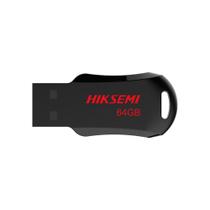 Pen Drive 64GB Hiksemi M200R, USB 2.0, Preto - HS-USB-M200R/64G