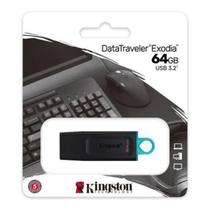 Pen Drive 64GB Kingston DTX/64GB Exodia 3.2 USB Pen Drive 64GB Kingston DTX/64GB Exodia 3.2 USB