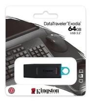 Pen drive 64gb kingston dtx exodia usb 3,2