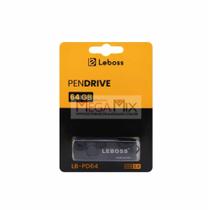 Pen drive 64GB Leboss 2.0 modelo Twist preto