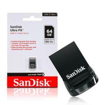 Pen Drive 64GB Sandisk 130Mb's Ultra Fit 3.1 SDCZ430064GG46
