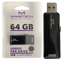 Pen Drive 64GB Usb Flash Disk 2.0 Prático Maketech PD13/64