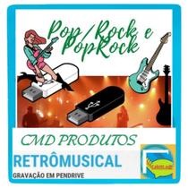 Pen drive 8gb cm Músicas = Pop, Rock e PopRock - Nacional e Internacional (mp3)