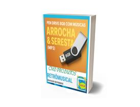 Pen drive 8gb com Músicas = Arrocha e Serestas (Nacional) mp3