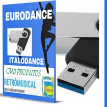 Pen drive 8gb com Músicas = Euro Dance e Italo Dance (mp3)