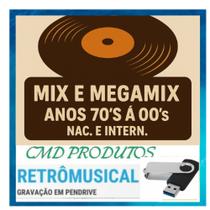 Pen drive 8gb com Músicas = Mega Mix Remix - CMD/RetrôMusical (mp3) Pen drive 8gb com Músicas = Mega Mix Remix - CMD/RetrôMusical (mp3)