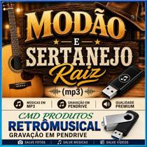 Pen drive 8gb com Músicas Modão e Sertanejo Raiz mp3 Playlist Pen drive 8gb com Músicas Modão e Sertanejo Raiz mp3 Playlist