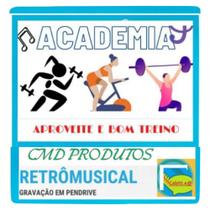 Pen Drive 8gb com Músicas - Música para Curtir na Academia(mp3)