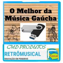 Pen drive 8gb com Músicas = O Melhor da Música Gaúcha (mp3)