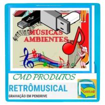 Pen drive 8gb com Músicas = Para Ambientes - Nac. e Internac. (mp3) Pen drive 8gb com Músicas = Para Ambientes - Nac. e Internac. (mp3)