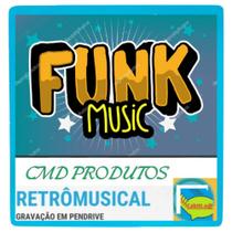 Pen drive 8gb com Músicas Playlist Funk Music MP3