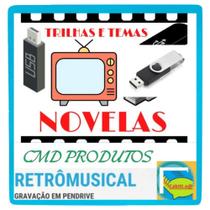 Pen drive 8gb com Músicas = Trilha Sonora Novelas (mp3)