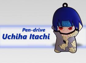 Pen Drive 8GB Itachi Uchiha Naruto Shippuden Akatsuki - Memória Flash USB Boneco Anime Geek