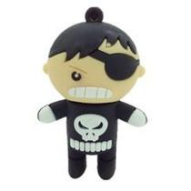 Pen Drive 8GB Pirata Justiceiro Skull - Pendrive Personalizado Caveira Emborrachado Pen Drive 8GB Pirata Justiceiro Skull - Pendrive Personalizado Caveira Emborrachado
