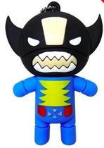 Pen Drive 8GB Wolverine X-Men Marvel - Pendrive Personalizado Heróis em Silicone Pen Drive 8GB Wolverine X-Men Marvel - Pendrive Personalizado Heróis em Silicone